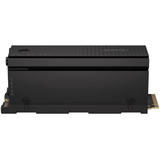 Corsair MP700 PRO 2 TB, SSD schwarz, PCIe 5.0 x4 | NVMe 2.0 | M.2 2280, mit Luftkühler