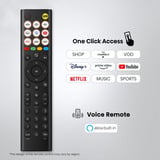 Hisense 75E7S Hi-QLED-Fernseher 189 cm (75 Zoll), schwarz, UltraHD/4K, Triple Tuner