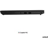 Lenovo ThinkPad L14 AMD G7 (21X6001JGE), Notebook schwarz, AMD Ryzen AI 7 445, AMD Radeon 840M, 16 GB DDR5, 512 GB (512 GB SSD), Windows 11 Pro