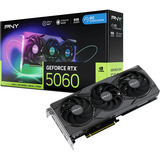 PNY GeForce RTX 5060 ARGB Triple Fan OC, Grafikkarte DLSS 5, 3x DisplayPort, 1x HDMI 2.1