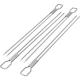 Broil King Narrow Doppelspieß-Set, 4-teilig edelstahl, für das Narrow Spießgestell