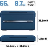 Coleman Snap'N Go 55QT, Kühlbox blau