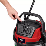 EINHELL TE-VC 4090 SACL, Nass-/Trockensauger silber/rot