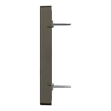 Merten Zentralplatte mit zwei Öffnungen für Modular Jack bronze, Retail