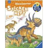 Ravensburger Wieso? Weshalb? Warum? Stickerheft - Dinosaurier, Lernbuch 
