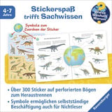 Ravensburger Wieso? Weshalb? Warum? Stickerheft - Dinosaurier, Lernbuch 