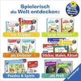 Ravensburger Wieso? Weshalb? Warum? Stickerheft - Dinosaurier, Lernbuch 