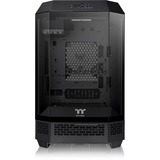 Thermaltake The Tower 300 Black, Tower-Gehäuse schwarz, Tempered Glass
