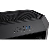 Thermaltake The Tower 300 Black, Tower-Gehäuse schwarz, Tempered Glass