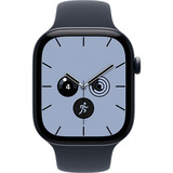 Apple Watch Series 12, Smartwatch dunkelblau, Keramik, 46 mm, Sportarmband Navyblau S/M, Cellular