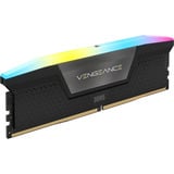 Corsair DIMM 16 GB DDR5-5200, Arbeitsspeicher schwarz, CMH16GX5M1B5600C40, Vengeance RGB, INTEL XMP