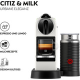 DeLonghi Nespresso Citiz EN 267.WAE, Kapselmaschine weiß/silber
