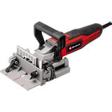 EINHELL Flachdübelfräse TE-BJ 900, Nutfräse rot/schwarz, 900 Watt, für Flachdübelgrößen bis Typ 20