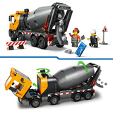 LEGO 60478 City Betonmischer, Konstruktionsspielzeug 