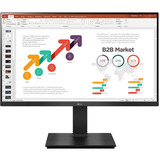 LG 24BP450Y-B Generalüberholt, LED-Monitor 60.4 cm (23.8 Zoll), schwarz, FullHD, IPS, HDMI, DP, VGA, Free Sync
