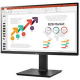 LG 24BP450Y-B Generalüberholt, LED-Monitor 60.4 cm (23.8 Zoll), schwarz, FullHD, IPS, HDMI, DP, VGA, Free Sync