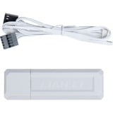 Lian Li UNI FAN SL120 Wireless, Gehäuselüfter weiß, 3er-Pack inkl. Controller, 124.5 mm