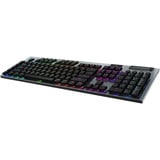 Logitech G915 X LIGHTSPEED, Gaming-Tastatur schwarz, DE-Layout, GL Clicky