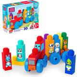 Mattel Bau- und Lerntiertraktor Mega Bloks, Konstruktionsspielzeug 