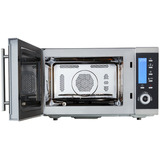 Medion MD15501, Mikrowelle silber/schwarz