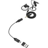 Sharkoon Stealthbite IEM, Kopfhörer schwarz, USB-A/C, Klinke 3,5 mm