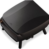 Witt Pizzaofen Rotante Piccolo 13"  schwarz (matt), für Pizzen bis ca. Ø 33cm, rotierender Pizzastein
