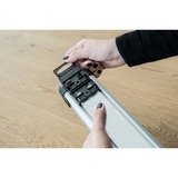 Brennenstuhl Premium-Alu-Line Steckdosenleiste 4-fach schwarz/aluminium, 1,8 Meter Kabel, mit Sicherheitsschalter