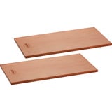 RÖSLE Aromaplanken Zedernholz 40 x 19,5 cm, Grillplatte holz, 2 Stück