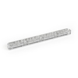 Alphacool Apex Manifold 360mm, Verteiler aluminium/transparent
