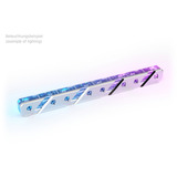 Alphacool Apex Manifold 360mm, Verteiler aluminium/transparent