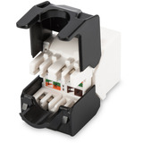Digitus CAT 6A Keystone-Modul, ungeschirmt, werkzeugfrei Klasse EA