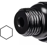 EINHELL Druckluft-Meißelhammer TC-PC 45 Set rot/schwarz, mit 4-teiligem Meißel-Set, Nadel-Entroster