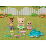 EPOCH Sylvanian Families - Erlebniskindergarten Freunde "Poolspaß", Konstruktionsspielzeug 