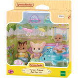 EPOCH Sylvanian Families - Erlebniskindergarten Freunde "Poolspaß", Konstruktionsspielzeug 