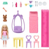 Mattel Barbie aufklappbares Chelsea Pop-Up-Haus, Spielgebäude 
