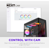 NZXT F120 RGB, Gehäuselüfter schwarz, 120 mm