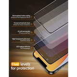 Nevox NEVOGLASS 3D PRIVACY, Schutzfolie transparent, iPhone 17 Air