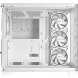 ASUS A32 PLUS ARGB , Tower-Gehäuse weiß, Tempered Glass x 2