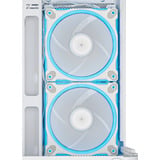 ASUS PRIME AP202 TG ARGB , Tower-Gehäuse weiß, Tempered Glass x 2