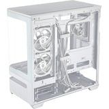 ASUS PRIME AP202 TG ARGB , Tower-Gehäuse weiß, Tempered Glass x 2