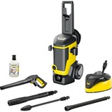 Kärcher K 7 WCM Premium Home, Hochdruckreiniger gelb/schwarz, mit Dreckfräser, Schlauchtrommel und Flächenreiniger