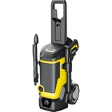 Kärcher K 7 WCM Premium Home, Hochdruckreiniger gelb/schwarz, mit Dreckfräser, Schlauchtrommel und Flächenreiniger