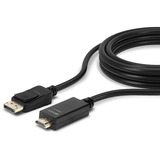 Lindy Adapterkabel DisplayPort > HDMI 10,2 Gbit/s schwarz, 1 Meter