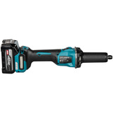 Makita Akku-Geradschleifer GD001GZ XGT, 40Volt schwarz/blau, ohne Akku und Ladegerät