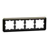 Merten D-Antik Metallrahmen 4-fach Retail