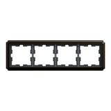Merten D-Antik Metallrahmen 4-fach Retail