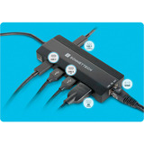 Sonnet Echo 6 USB-C Multi Hub, Dockingstation schwarz