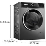 Bosch WGN256MR40 Serie 6, Waschmaschine grau/schwarz