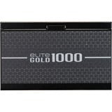 Cooler Master ELITE GOLD 1000, PC-Netzteil schwarz, 1x 12-Pin High Power GPU, 3x PCIe, 1000 Watt