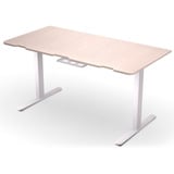 ENDORFY Atlas L Electric, Gaming-Tisch hellbeige/weiß